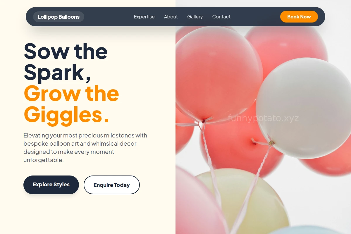 Lollipop Balloons